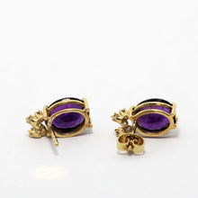 Laden Sie das Bild in den Galerie-Viewer, Amethyst Ohrstecker