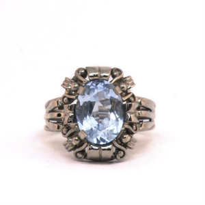Ring mit Aquamarin